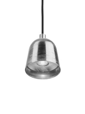 Скандинавский подвесной светильник Zero Lighting Convex Mini серого цвета