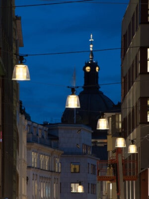 Уличный подвесной светильник Zero Lighting Brass в скандинавском стиле