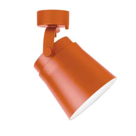 Премиум потолочный светильник Zero Lighting Ginza Single ораньжевого цвета