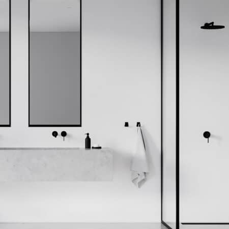Крючок для ванной Nichba в скандинавском стиле в светлом интерьере