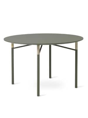 Минималистичный обеденный стол Warm Nordic Affinity зеленого цвета