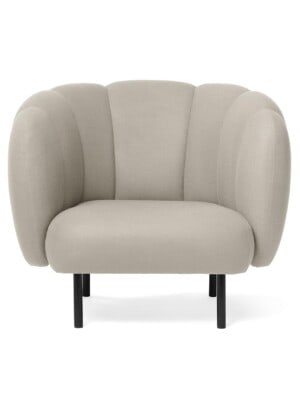 Премиум кресло для отдыха Warm Nordic Cape цвета серой жемчужины