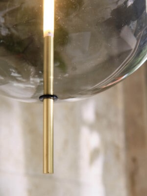 Минималистичный подвесной светильник Pholc Kandinsky серого цвета