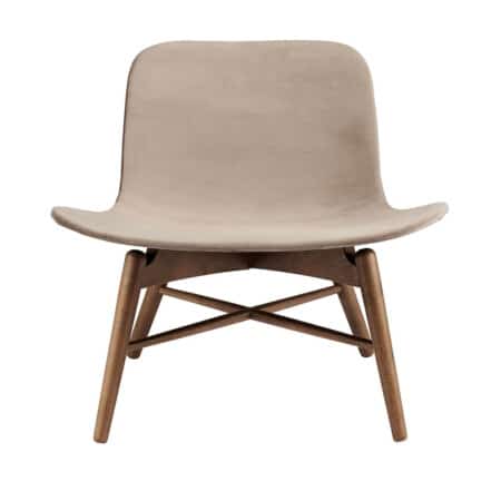 Дизайнерское кресло NORR11 Langue из натуральной древесины бука
