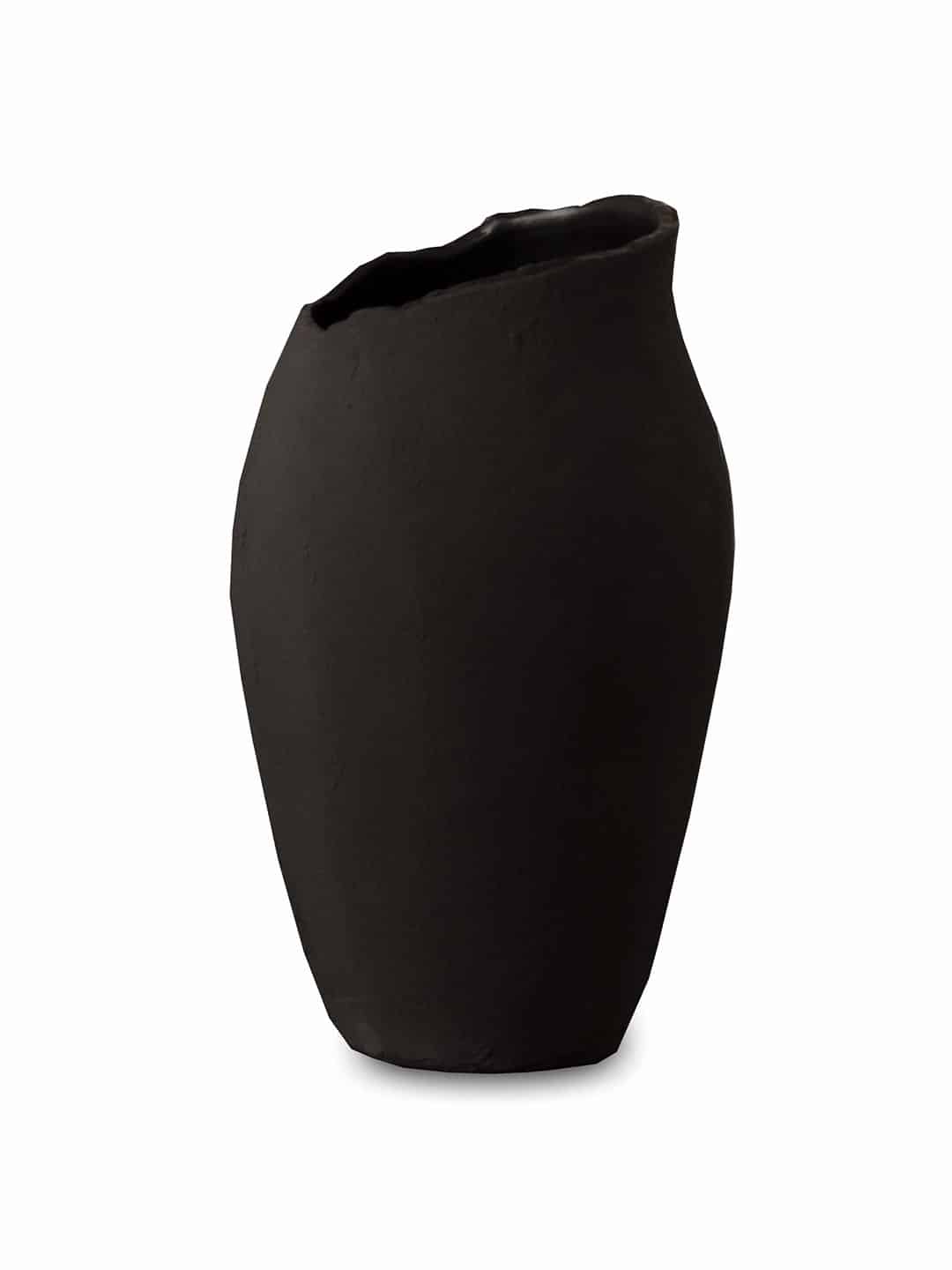 Оригинальная ваза Sibast Magnolia черного цвета