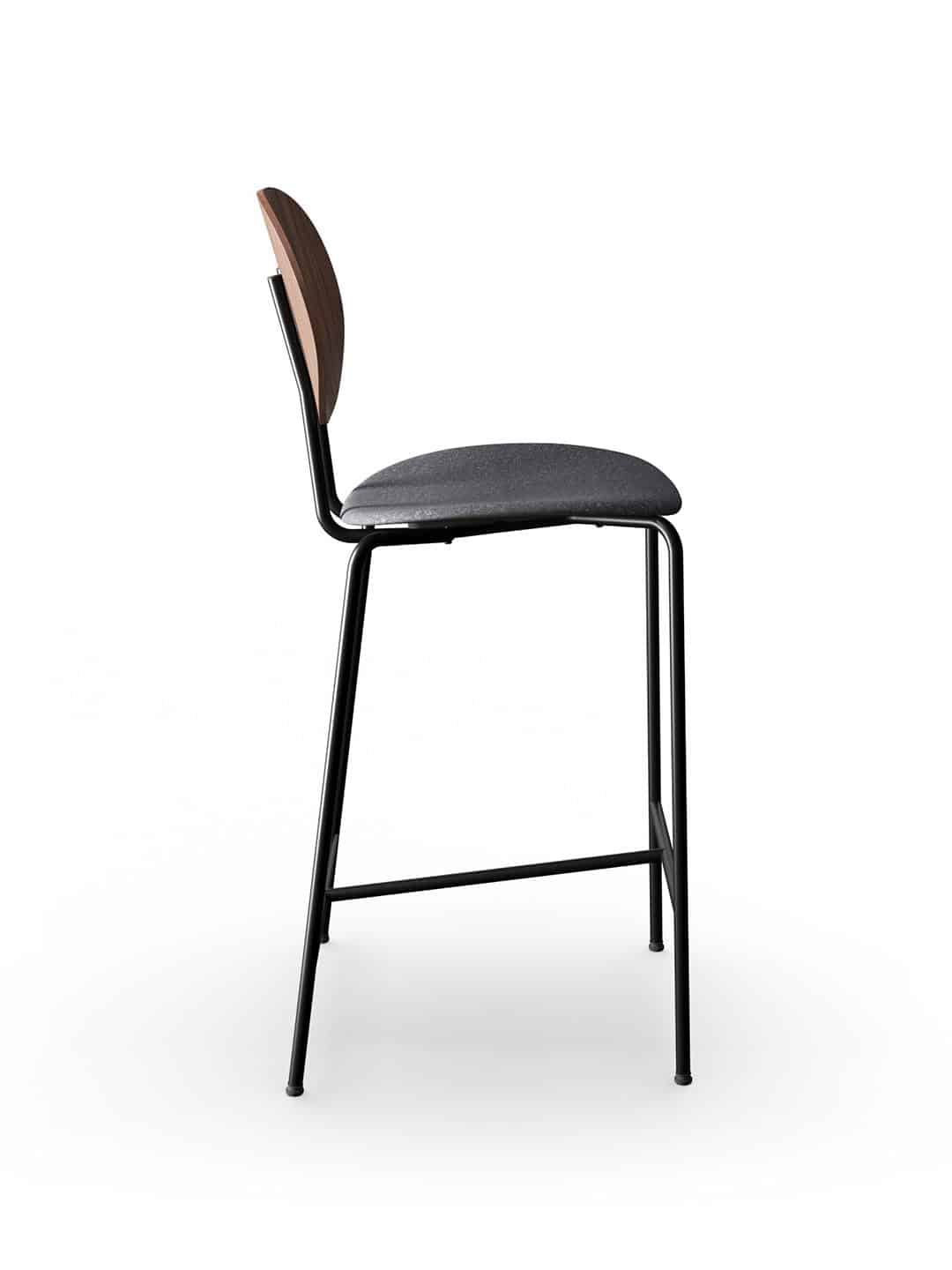 Минималистичный полубарный стул Sibast PIET HEIN для красивой столовой