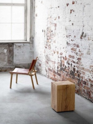 Элегантный кофейный стол Nikari Biennale в скандинавском интерьере